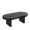 Black, variant on iooHug Mid‑Century Modern Oval Coffee Table,Solid Wood Veneer 47.24 Inch Cocktail Table for Living Room Home Office,Black