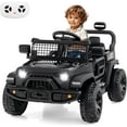 thumbnail image 1 of OLAKIDS 12V Ride On Truck, Battery Powered Electric Vehicle for Kids with Remote Control, Foldable Reflective Mirror, Spring Suspension, 1 of 9