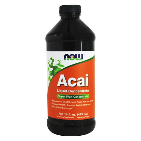 NOW Foods - Acai Super Fruit Antioxydant concentré liquide - 16 oz