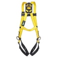 thumbnail image 2 of Safety Works 2898286 400 lbs Unisex Polyester Adjustable Safety Harness, Yellow, 2 of 4