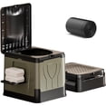thumbnail image 2 of Yuarrent Baño portátil versátil para adultos, ideal para actividades al aire libre, campamentos y coches. carpas negro, 2 of 4