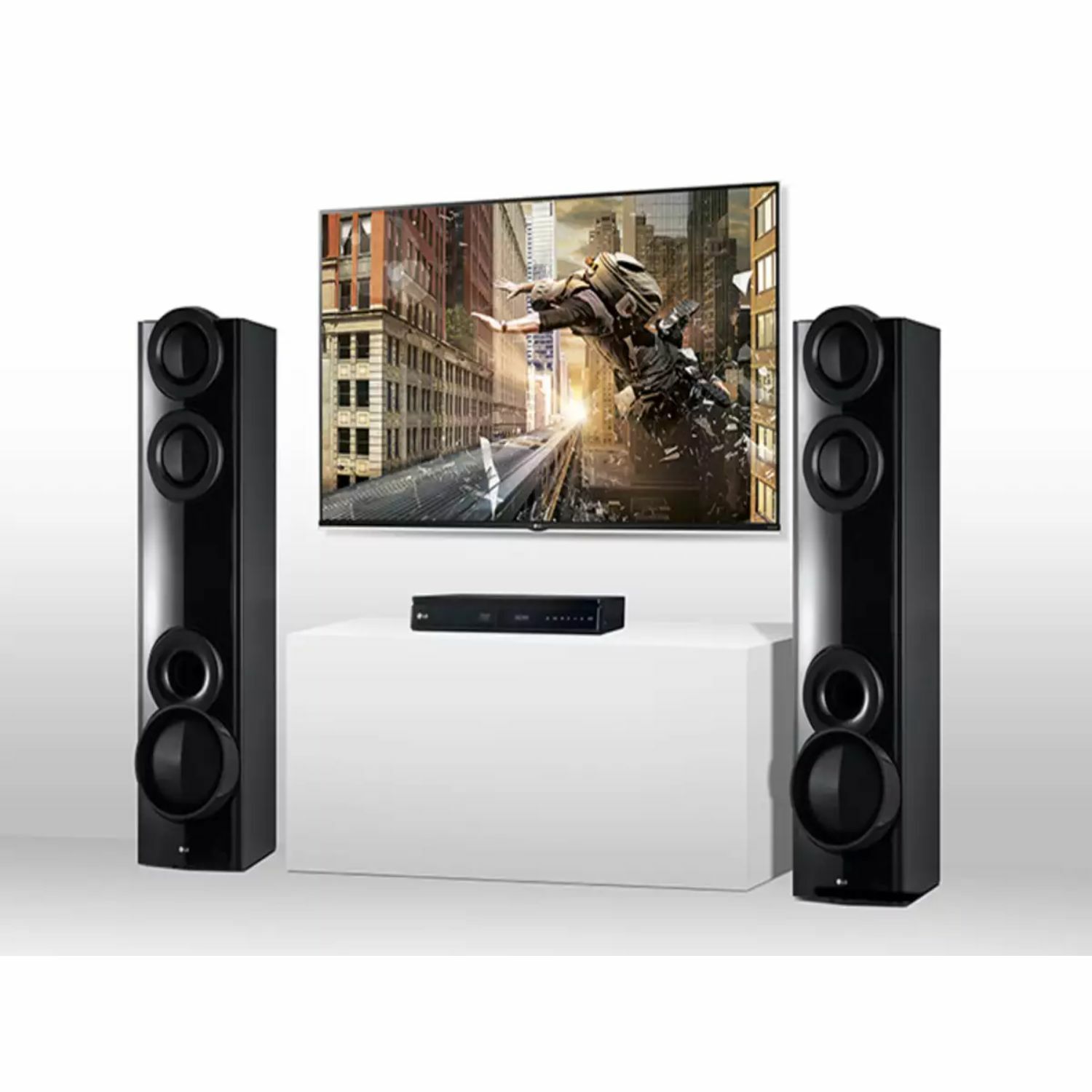 LG 3D-Capable 1000W 4.2ch Blu-ray Disc Home Theater System - Black - image 4 of 5