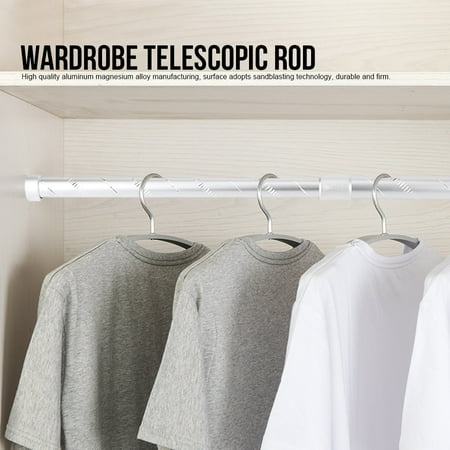 Iney Extendable Telescopic Shower Curtain Rail Rod Clothes Hanging Pole For Bath Wardrobe Window Canada Iney Extendable Telescopic Shower, Can You Use A Shower Curtain Rod To Hang Clothes