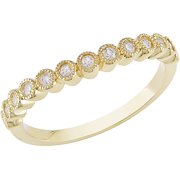 1/4 Carat T.W. Round Diamond Wedding Ring in 10kt White Gold
