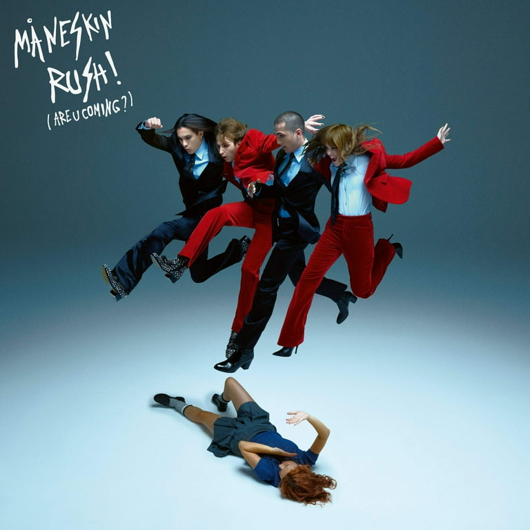 RUSH! (Vinyl) 直筆サイン MÅNESKIN MANESKIN RUSH! ALBUM SIGNED INSERT VINYL RECORD AUTOGRAPH