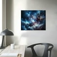 thumbnail image 4 of Nawypu Green Blue Aurora Wall Art Northern Light Canvas Prints on Picture Aurora Borealis Nature Starry Scenery Landscape Painting Modern Wall Decor for Home Bathroom Bedroom,Canvas,Print, 4 of 6