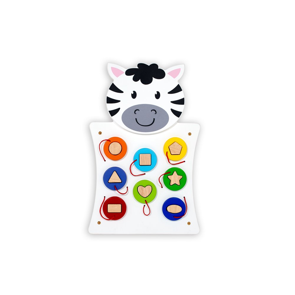 zebra activity toy