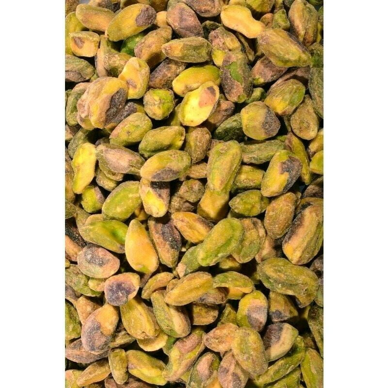 Roasted No Salt Pistachios Shelled Kernels 1 Lb