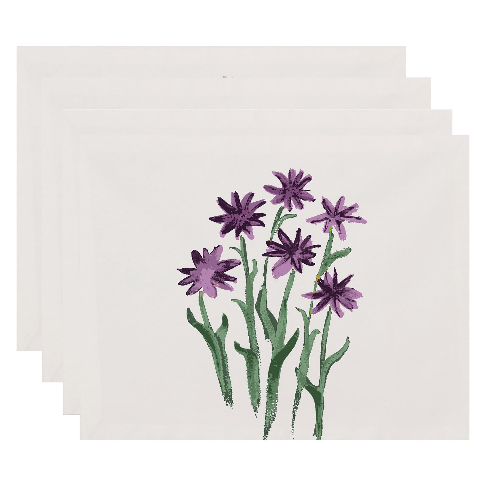 Simply Daisy, 18 x 14 inch, Daffodils Placemat (set of 4), Yellow