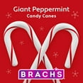 thumbnail image 2 of Brach's Giant Peppermint Holiday Candy Canes, Christmas Candy, 15 oz, 6 Count Box, 2 of 7