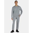thumbnail image 2 of Athletic Works Men's and Big Men’s Fleece Jogger Pants, Sizes S-3XL, 2 of 5