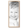 thumbnail image 2 of ArtToFrames 15" x 37" Gold And Stained Brown Picture Frame, 15x37 inch Gold Wood Poster Frame (WOM-4766), 2 of 7