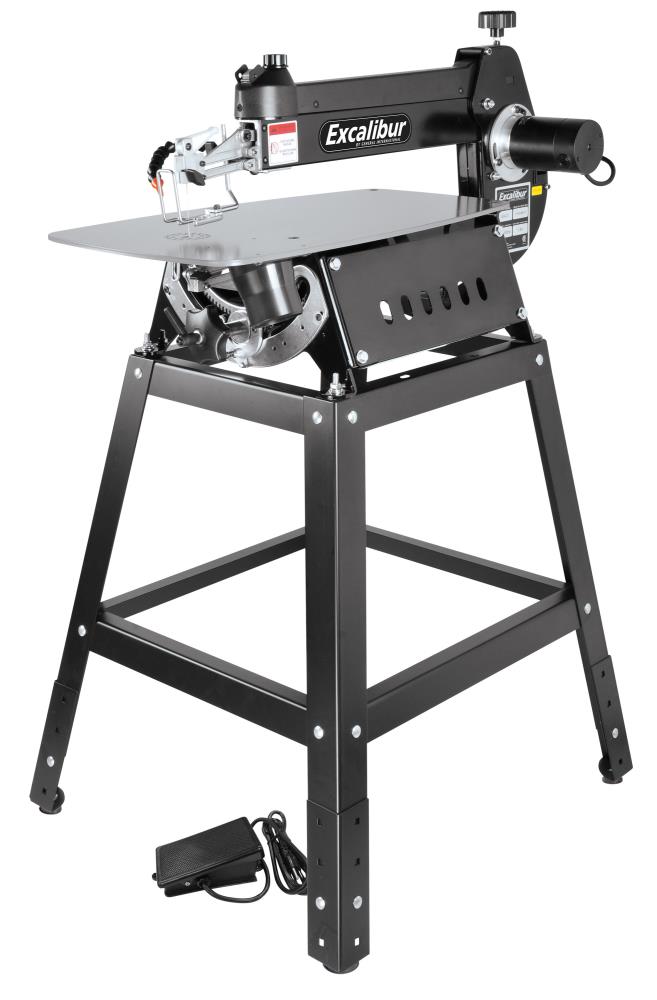Excalibur 16Inch Tilting Head Scroll Saw Kit with Foot Switch & Stand, EX16K