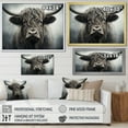 thumbnail image 4 of Designart "Cattle Of Wisdom II" Animals Canvas Art Print, 4 of 5