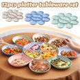 thumbnail image 2 of Ensemble de Vaisselle Assiette Combinaison Nouvel An Dîner J N3W7, 2 of 8