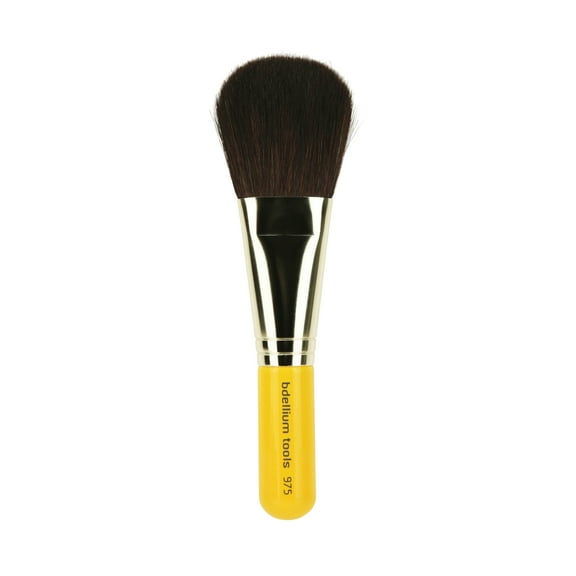 Bdellium Tools Travel Line Mixed Powder Brush, Yellow