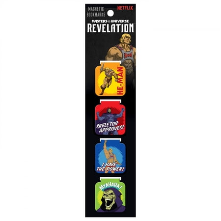 He-Man Masters of the Universe Magnetic Bookmark Set