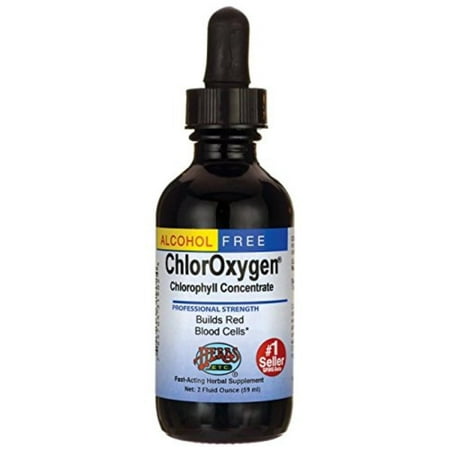 - ChlorOxygen Chlorophyll Concentrate Dietary Supplement - Builds Better Blood - Boosts Energy Levels - Natural Detox Superfood - Original 2 oz Liquid Extract -, Herbs Etc By Herbs Etc
