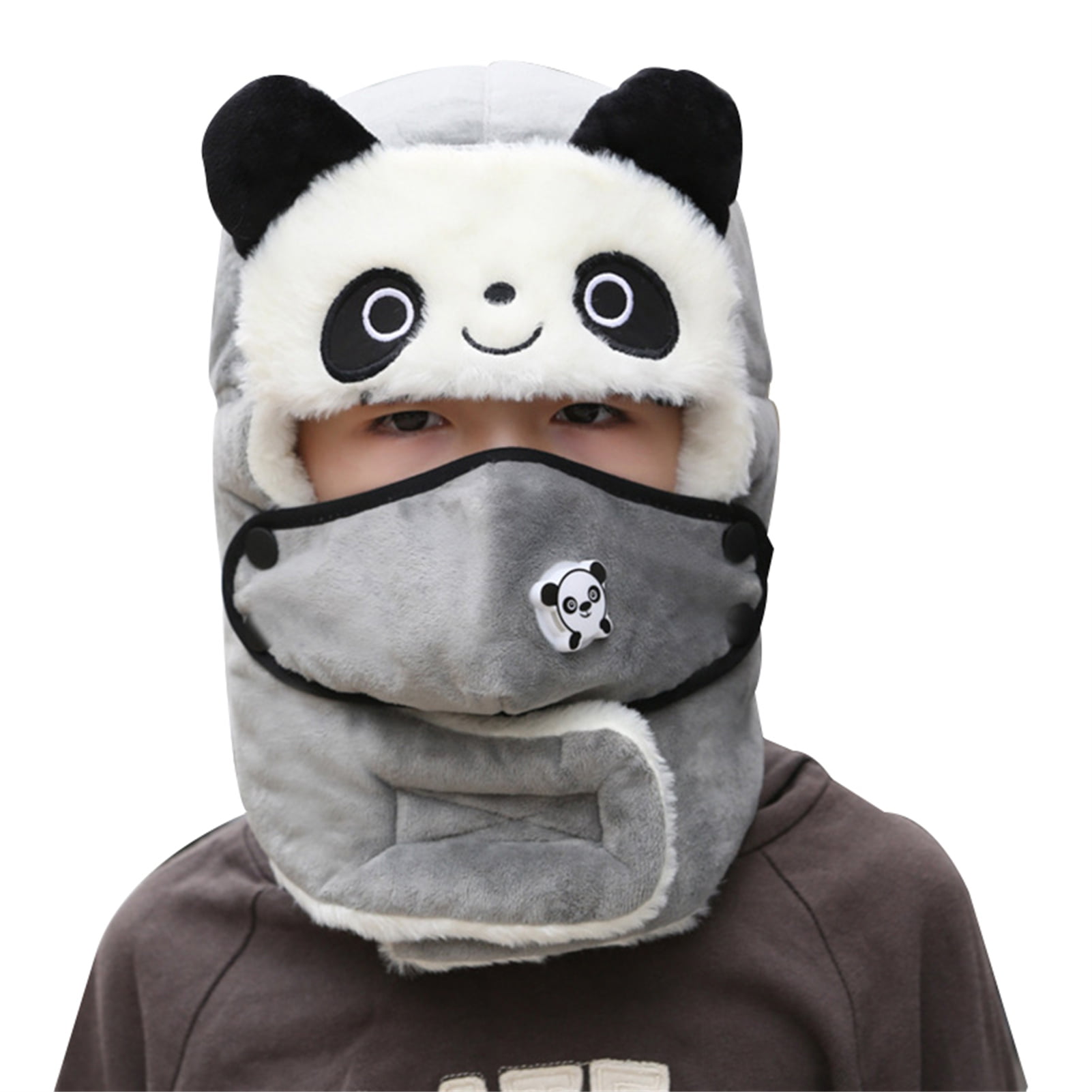 ECYC® 3D Animal Print Outdoor Ski Hood Hat Balaclava UV Protect Full Face Mask 