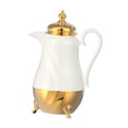 thumbnail image 2 of Cafetera térmica árabe con aislamiento, elegante y con botella de agua fría y caliente. oro blanco, 2 of 9