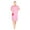 Pink Berry, variant on JEFFRICO House Dresses for Women with Pockets - Lightweight Breathable Short Sleeve Muumuu & Nightgowns - Snap Front Housecoat and Dusters for Women