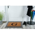 thumbnail image 6 of A1HC First Impression Rubber and Coir Albena 24" X 36" Bronze Finished Heavy Duty Monogrammed Doormat, 6 of 8