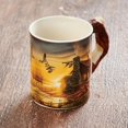 thumbnail image 2 of Sculpted Mug Golden Retreat - Cabin 16 oz., 2 of 3