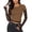 Khaki, variant on Vetement Femme Tee Women's Casual Long Sleeve T Shirt With Lace Detail For Daily Wear And Style Comfortable And Versatile Top,S,Khaki