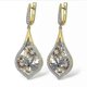 thumbnail image 1 of Luxury Temperament Drop -Shaped Ntural Gemstone Popular Jewelry Diamond -Set Zircon Dangle Earrings For Women Gift, 1 of 4