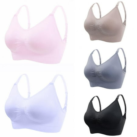 

5 Pack Nursing Bra Wireless Bra Women s Sleeping Maternity Bra Breastfeeding Bra