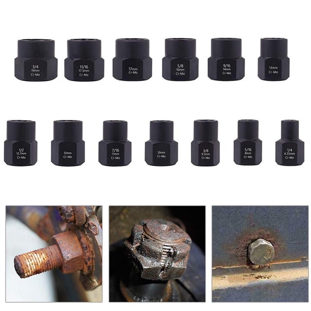 Removedor de pernos dañados DYNWAVEMX Llave de 3/8 pulgadas extractor de tuercas