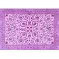 thumbnail image 1 of Ahgly Company Indoor Rectangle Persian Purple Traditional Area Rugs, 7' x 10', 1 of 1