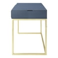 thumbnail image 3 of Furniture of America Giffore Contemporary Wood Lift-top Writing Desk in Blue, 3 of 6