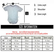 Baby Unisex I'm So RAD ish Funny Romper Newborn Bodysuits Infant Jumpsuits Kids Clothes Kids Graphic One-Piece Outfits