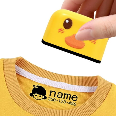 

Name Stamp For Clothing Name Stamp Personalized Stamp For Kids Cloths Fabric Stamper For Clothes Pencil Sharpener