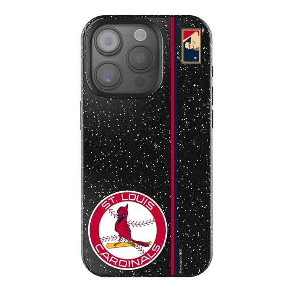 Keyscaper Black St. Louis Cardinals iPhone Bling Case