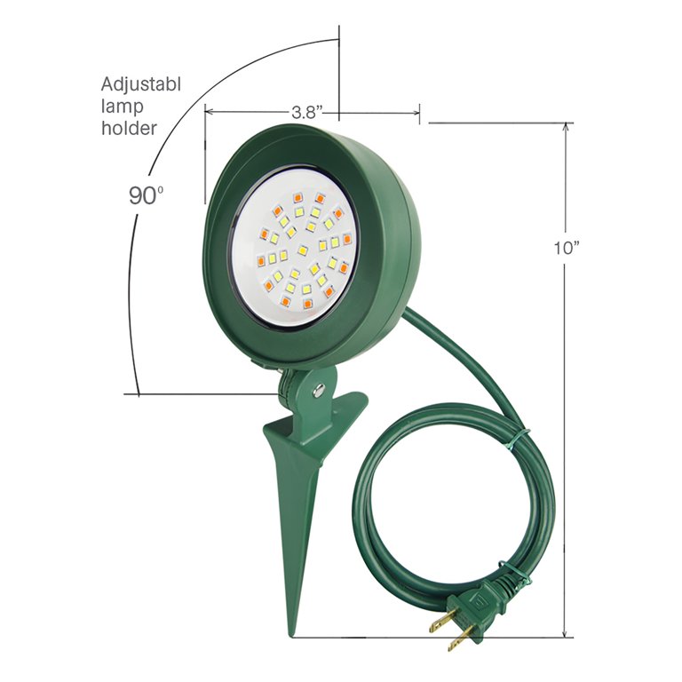 Hyper Tough Outdoor 3 Color-changing Led Floodlight, Green