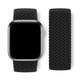 thumbnail image 1 of Ndcxsfigh Correa Nailon Trenzado para Apple Watch Series S9/8/SE/7/6 38/40/41 Mm (M Negro), 1 of 8
