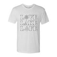 thumbnail image 2 of Wild Bobby, Anchor Wheels Love Lake Life, Men Premium Tri Blend Tee, Heather White, X-Large, 2 of 4