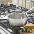 Cacerola Antiadherente Cuisinart Chef's Classic 1.5 Qt - Anodizada Dura, Con Tapa De Vidrio
