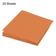 thumbnail image 3 of 25 Sheet Origami Paper Double Sided Orange Red 4x4 Inch Square Sheet for Art Craft Project, 3 of 5