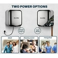 thumbnail image 6 of Alpine Automatic Hand Dryers for Bathrooms Commercial High Speed 110-120V Stainless Steel Electric Hand Dryer, Plug In & Hardwire Options (Chrome), 6 of 7