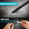 thumbnail image 4 of DURATECH 18 Piece Punch/Chisel/Alignment Tool Set, Including Pin Punch, Center Punch, Nail punch, Alignment Tool, Cold Chisel, Chisel Gauge, for Removing Repair Tool, 4 of 7
