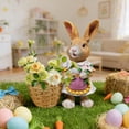 thumbnail image 2 of Dvumao Easter Decorations, Resin Crafts Rabbits Flower Pot Ornaments For Garden Courtyard Decorations Window Sill Microbonsai Easter, 2 of 6
