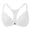 White, variant on Women's Bras Baeitkot Women's Lace Front Closure Push Up Back Enhancing Bra