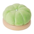 thumbnail image 1 of simhoa Pumpkin Pin Cushion Compact Accessory Pincushion for Office Embroidery Table Green, 1 of 8