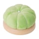 thumbnail image 1 of Cojín de calabaza para alfileres de costura, accesorio portátil para decoración del hogar y costura. Verde, 1 of 9