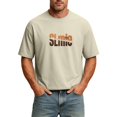 thumbnail image 3 of PNTUTB Summer Men's T-Shirts Stylish Letter Print Versatile Round-Neck T-Shirt Casual Loose Comfort Short-Sleeve Tops for Commuting, 3 of 7