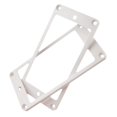 thumbnail image 2 of Flat Guitar Humbucker Pickup Frame Mounting s for Electric Guitar White, 2 of 8
