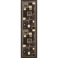 thumbnail image 2 of HR-Rugs Abstract Geometric Modern Squares Pattern Yellow/Silver/Gray Area Rug5'2" x 7'2", 2 of 8